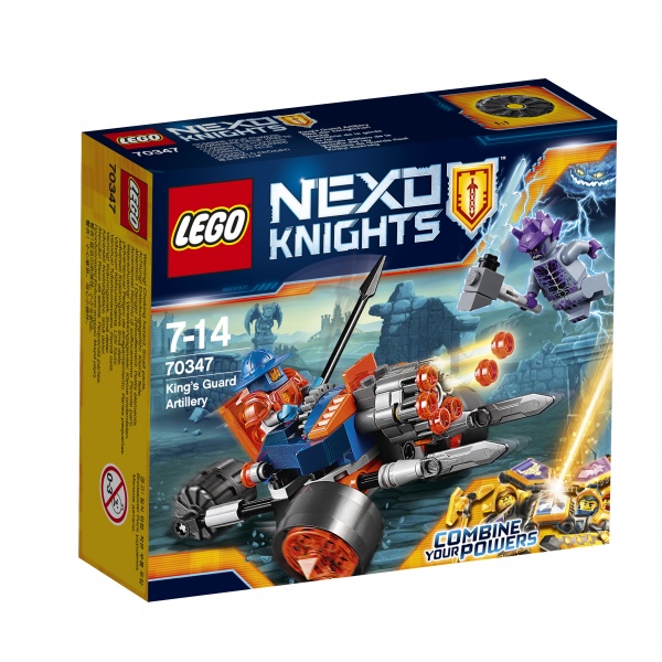 Lego nexo kinghts artyleria królewskiej straży 70347 
