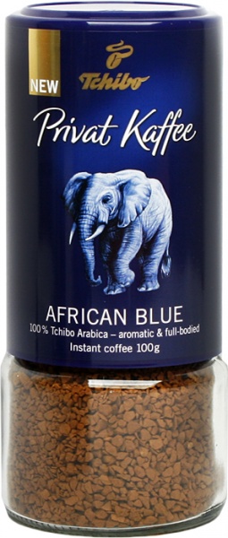 Kawa Tchibo Privat Kaffee African Blue rozpuszczalna 