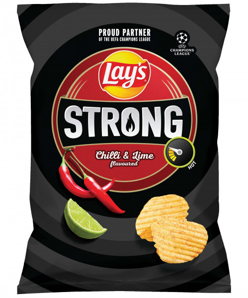 Lay&#039;s Strong Chilli &amp; Lime 210g