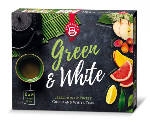 Herbata ekspresowa teekanne green&amp;white collection 