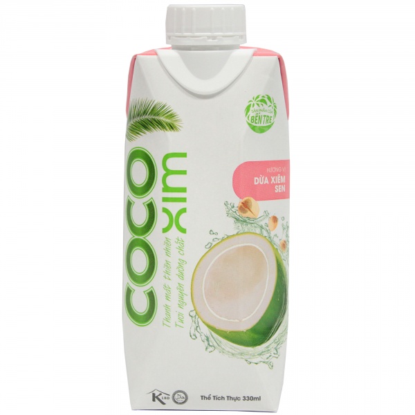 Woda kokosowa o smaku orzeszków lotosu cocoxim 