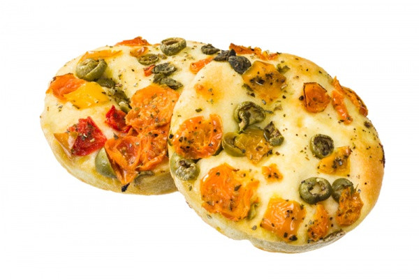 Focaccia Śródziemnomorska mini 