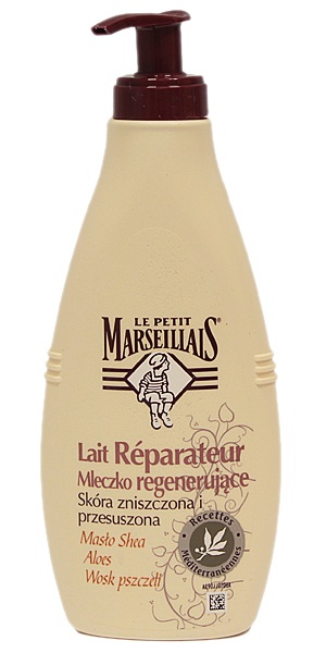Le petit marseillais mleczko regeneracyjne masło shea aloes 