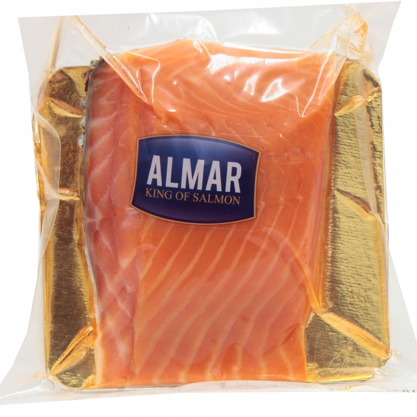 Almar Premium łosoś atlantycki wędzony na zimno kawałek 250g