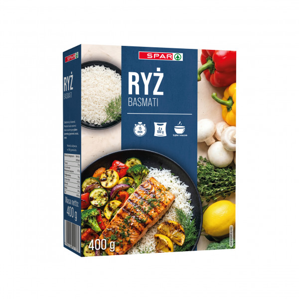 Ryż Spar basmati 4x100g