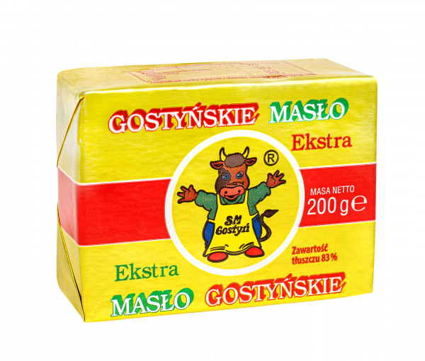 Masło gostyńskie exstra 200g 