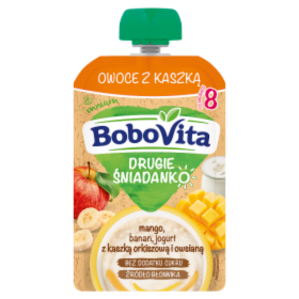 Deserek bobovita man ban jog z kaszą orkiszową i owsianą tubka 100g 