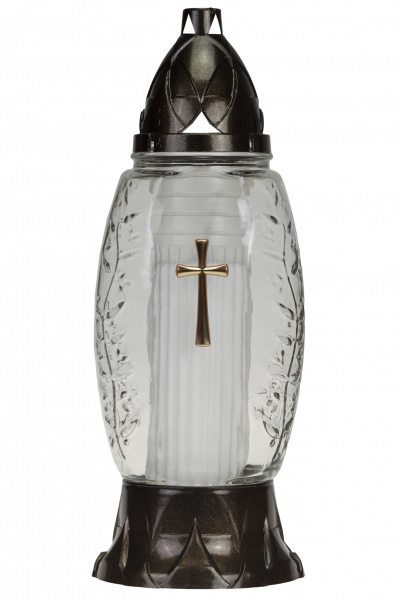 Znicz nagrobkowy Luks 30cm 