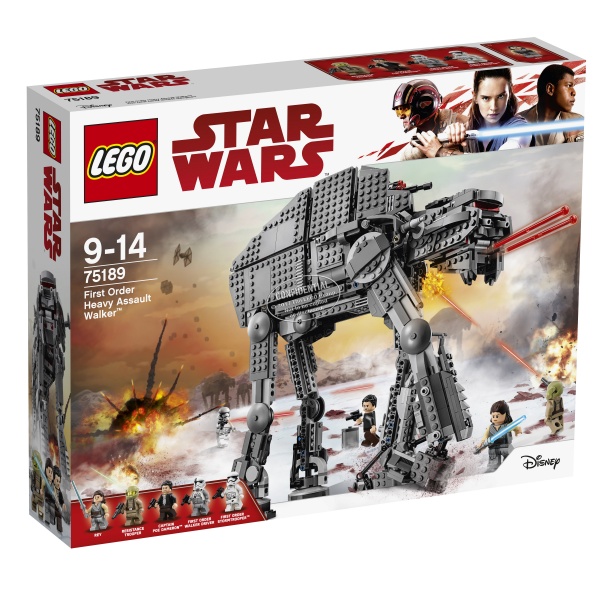 Klocki LEGO Star Wars Ciężka maszyna krocząca Najwyższego Porządku™ 75189