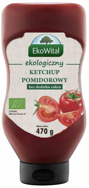 Ketchup ekowital pomidorowy 