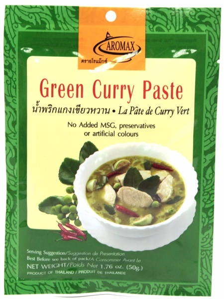 Pasta curry zielona 