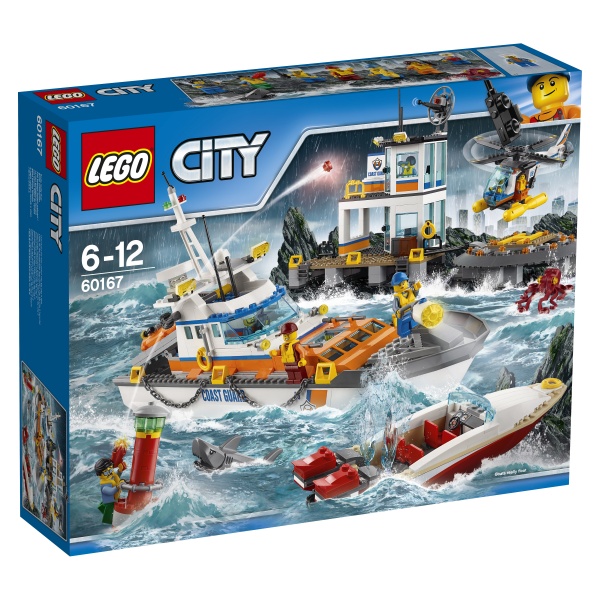 Klocki LEGO City Kwatera straży przybrzeżnej 60167