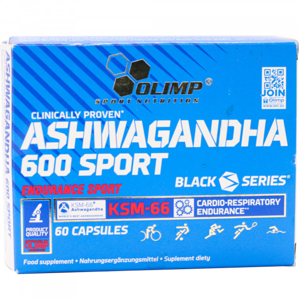 Ashwagandha 600 Sport 60 kaps