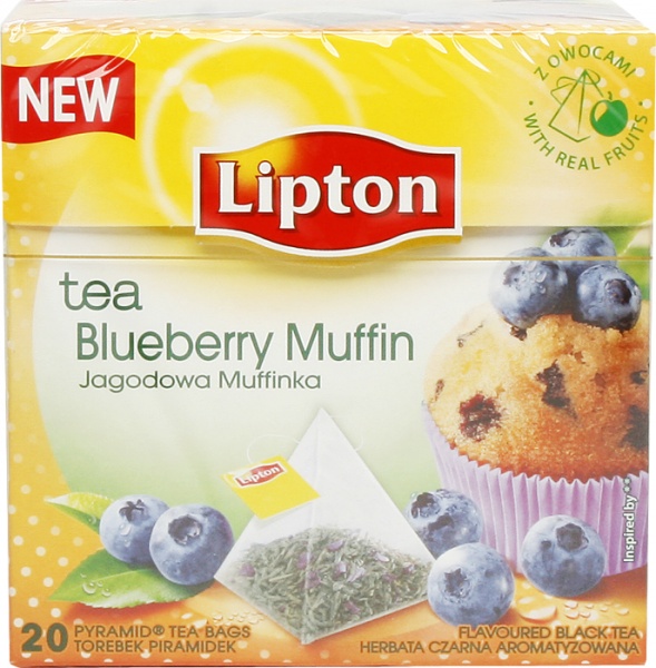 Herbata Lipton tea Blueberry Cupcake jagodowa