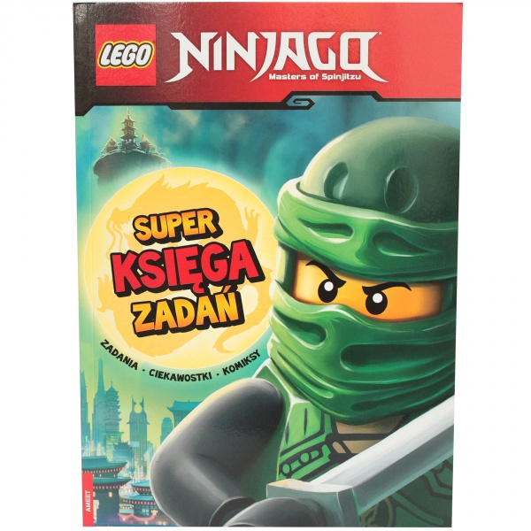 Lego Ninjago &quot; Super Księga Zadań &quot; 