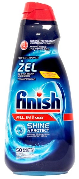 Finish All in One Max  Żel do mycia naczyń w zmywarce 1000 ml