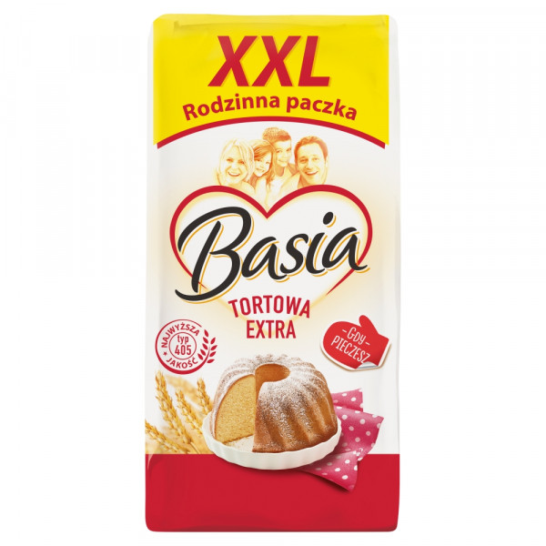 Mąka Basia pszenna Tortowa extra typ 405 2,25kg 
