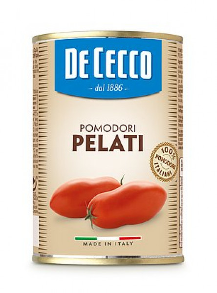 Pomidory De Cecco Pelati bez skórki puszka 