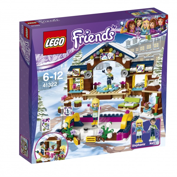 Klocki LEGO Friends Lodowisko w zimowym kurorcie 41322 