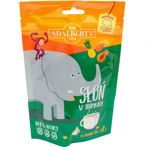 Herbata ekspresowa słoń w tropikach 15*2,2 g 