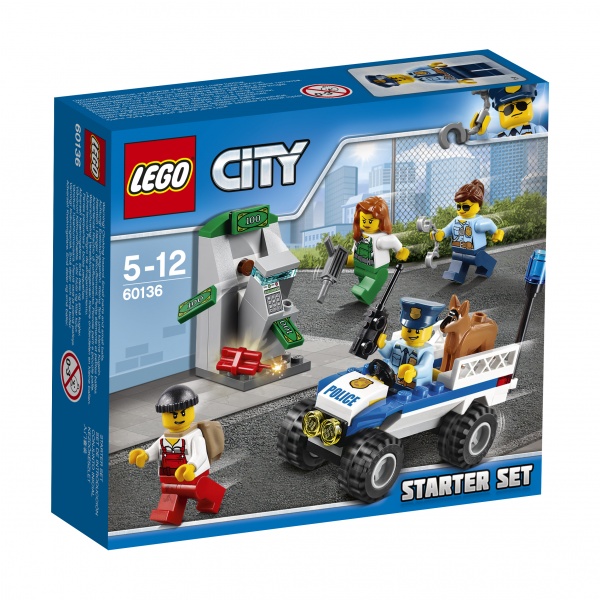 Lego City policja zetsaw startowy 60136 