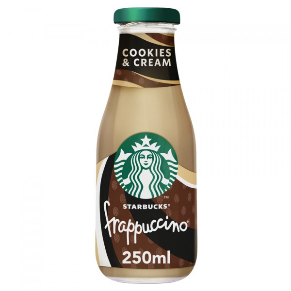 STARBUCKS Frappuccino Cookies &amp; Cream Mleczny napój kawowy 250 ml