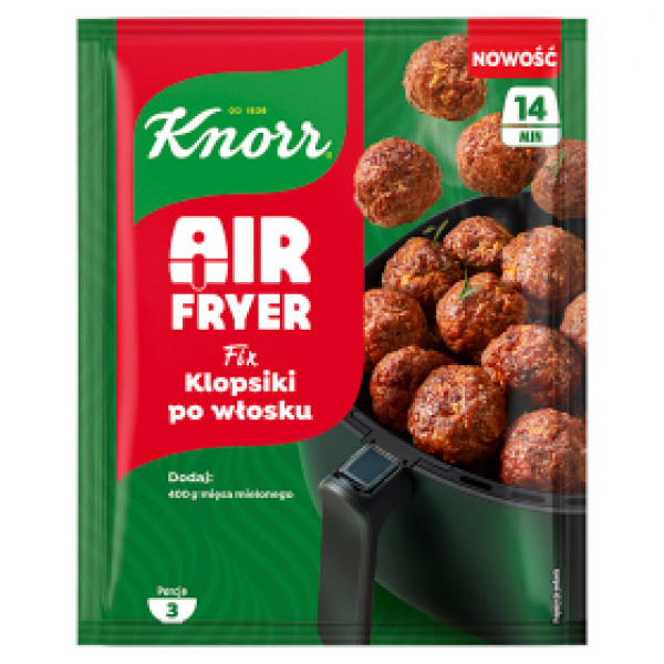 Fix Knorr Air Fryer klopsiki po włosku