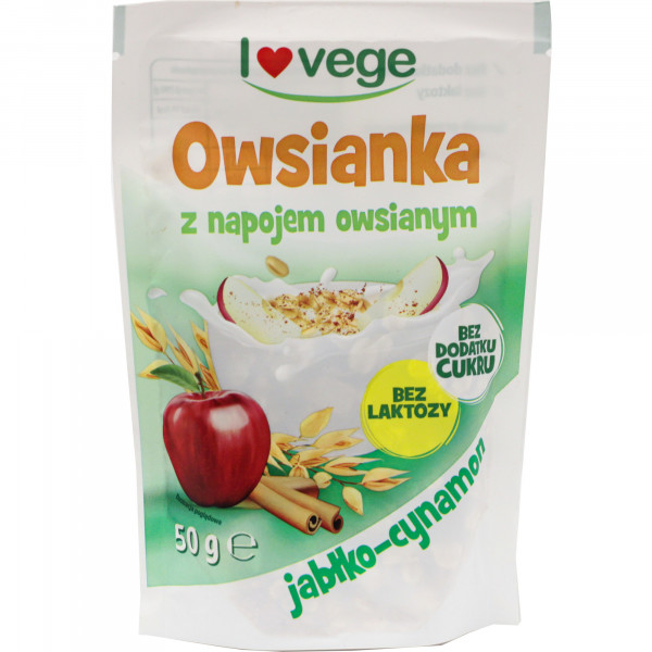 Owsianka Lovege b/l b/c jabłko-cynamon 