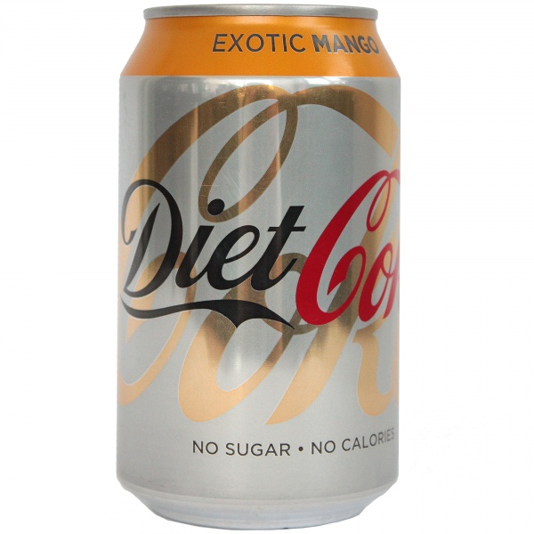 Napój gazowany diet coke exotic mango 