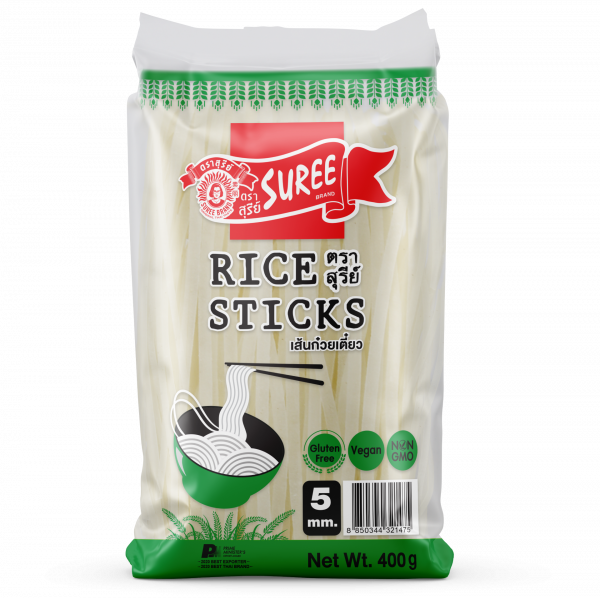 Makaron Suree ryżowy wstążka 5mm 