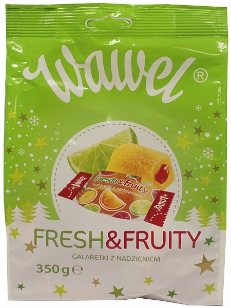 Galaretki Wawel Fresh&amp;Fruity owocowe z nadzieniem