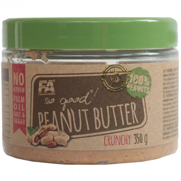 So good! peanut butter crunchy. 