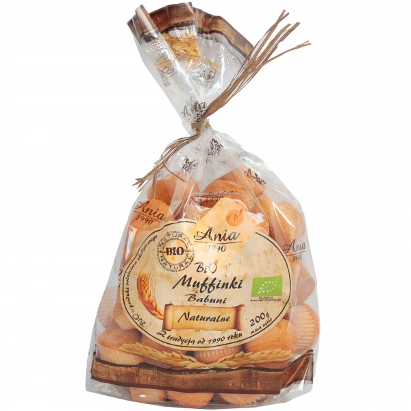 Muffinki Ania bio babuni naturalne 200g