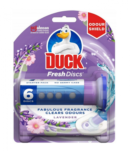 Duck® Fresh Discs® Lavender - żelowy krążek do toalety o zapachu lawendowym 36ml