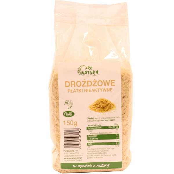 Płatki drożdżowe Pro Natura nieaktywne 