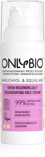 Krem do twarzy Onlybio regenerujący masło mango 50ml 