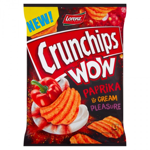 Crunchips WOW Paprika 110g