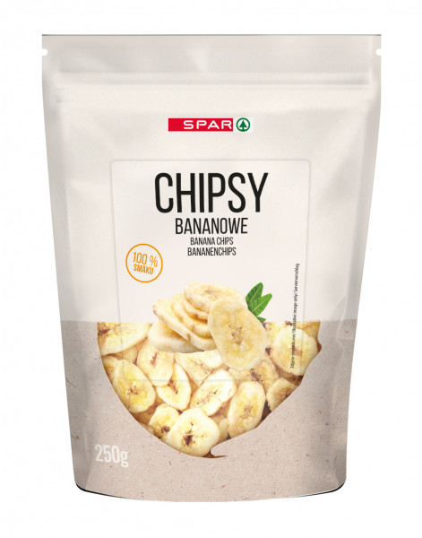 Chipsy bananowe Spar 