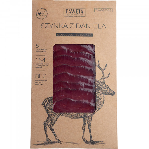 Szynka Pawęta z daniela plastry 