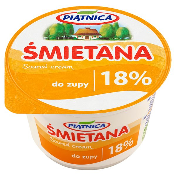 Śmietana Piątnica do zup 18%