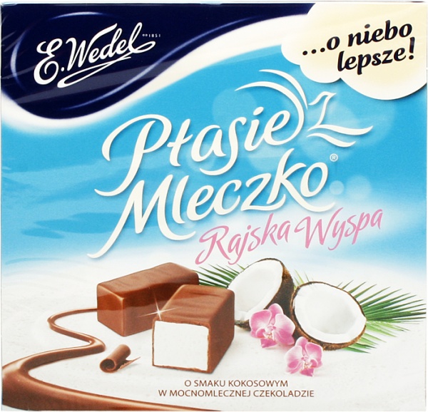 E.Wedel Ptasie Mleczko o Smaku Kokosowym  380g