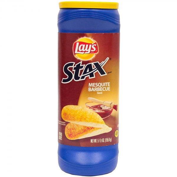 Lay&#039;s stax mesquite BBQ 