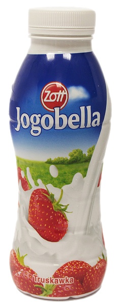 Jogurt Jogobella do picia truskawka 