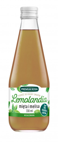 Napój ngaz Premium Rosa lemolandia mięta i melisa butelka 