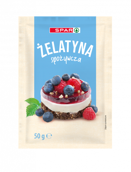 Żelatyna Spar spożywcza 50g 