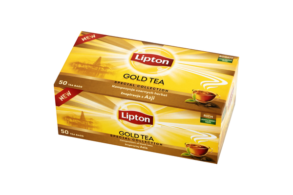 Herbata eksp lipton czarna gold 50x1,5g 