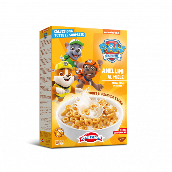 Płatki dolci preziosi miodowe paw patrol 300g 