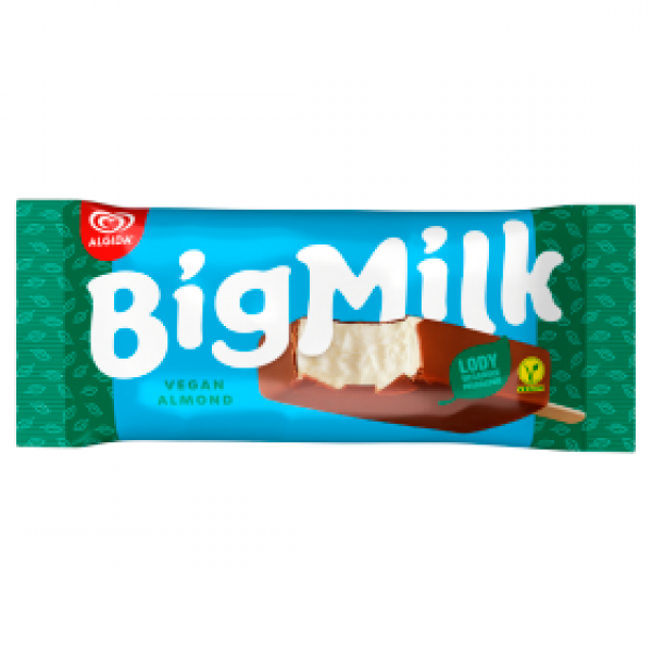 Lody Big Milk 100ml wegańskie migdałowe 100ml