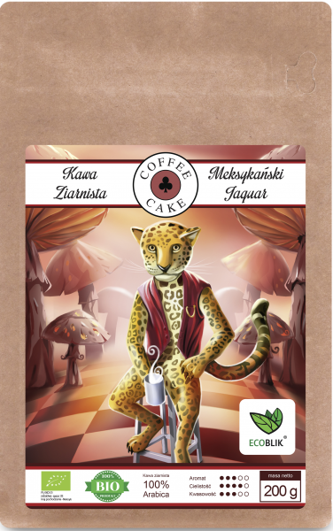 Kawa Ecoblik ziarnista Meksyk Jaguar eko 
