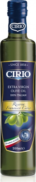 Cirio oliwa riserva extra vergine. 